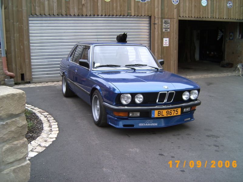 my second carhobby are the old BMW 5series called E28 is anyone here 